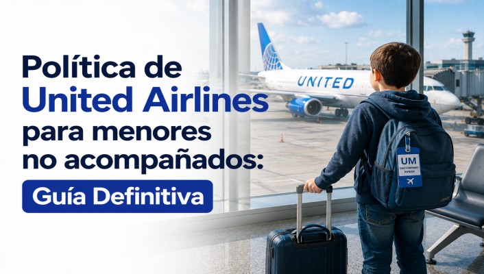 Política de United Airlines para menores no acompañados: Guía Definitiva